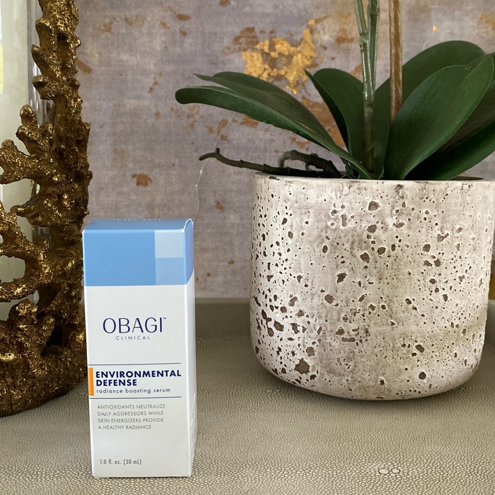 OBAGI ENVIRONMENTAL DEFENSE RADIANCE  BOOSTING FACIAL SERUM New